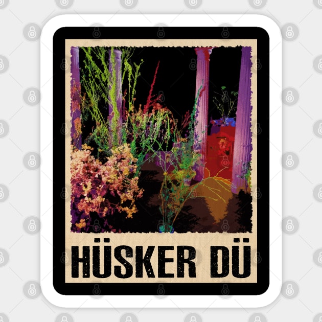 Flip Your Wig Husker Du's Rock Revolution Captured Sticker by Insect Exoskeleton